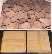 14 lbs in 2 Boxes Reddish Pink Lava Rocks Aquarium Tank Fireplace Grill Fire Pit