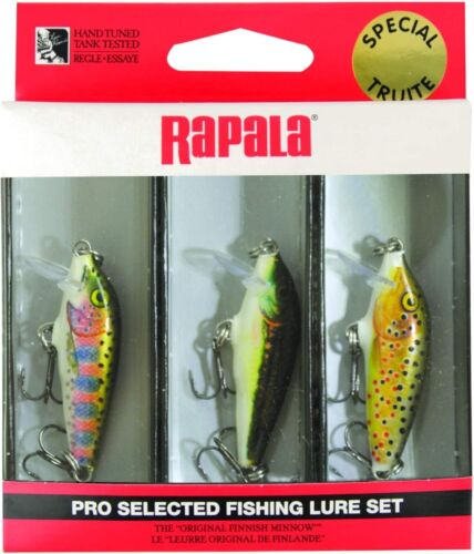 Rapala Contdown Trout Lure Set Kit 3.5cm 3g Minnow - Picture 5 of 6
