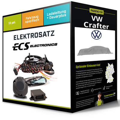 Elektrosatz 13-pol spezifisch für VW Crafter 09.2016-jetzt NEU inkl. EBA
