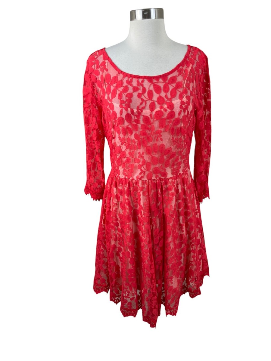 open lace back dress Unique Red Short Homecoming Dress 8th Grade Dance Dress