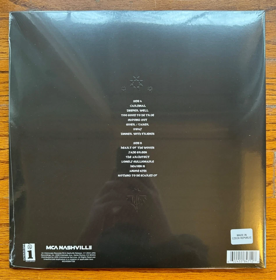 Kacey Musgraves Deeper Well Limited Edition Cover Transparent Cream Vinyl Sealed - Image 2 of 3