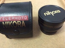 Nikora Video Telephoto High Resolution AF 2.0X Lens w/Case Made in Japan