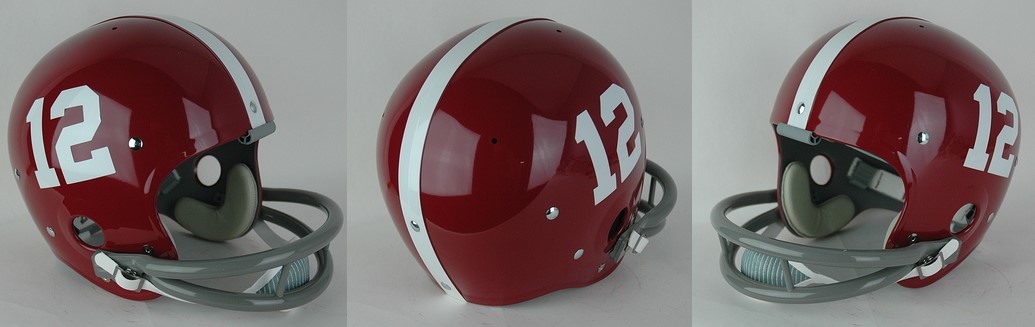 ALABAMA CRIMSON TIDE 1962-1964 Vintage Riddell TK Suspension Football Helmet