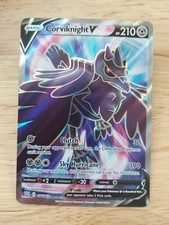 Corviknight V 156/163 Battle Styles NM Full Art Ultra Rare Pokemon Card