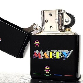 ZIPPO Game Mappy Namco Legendary Zippo Lighter Double-sided Famicom Character