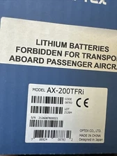 OPTEX AX-200TFRi ISeries Indoor/Outdoor Battery Powered Photobeam