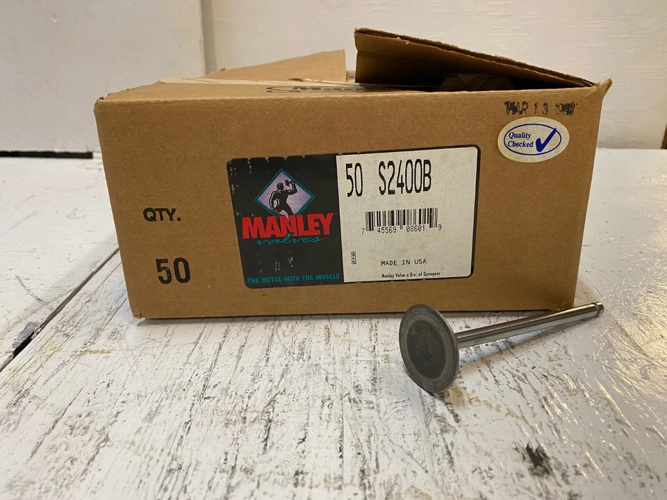 50 Manley Engine Intake Valves S2400B (50 qty) - Image 2 of 4