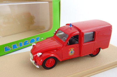 ELIGOR CITROEN 3CV Fourgonnette , MARINS - POMPIERS VILLE DE MARSEILLE, 1:43