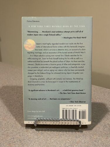 The Wind-Up Bird Chronicle by Haruki Murakami (John Gall cover, Rare) - Foto 4 di 11