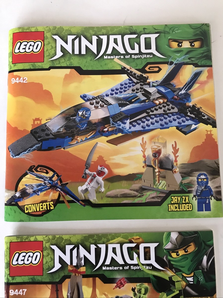 LEGO Ninjago 9442, 9447 Set of Instruction Book Manuals ONLY | eBay