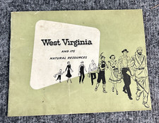 Vtg Booklet West Virginia and its Natural Resources 50s 60s National Steel Wiert