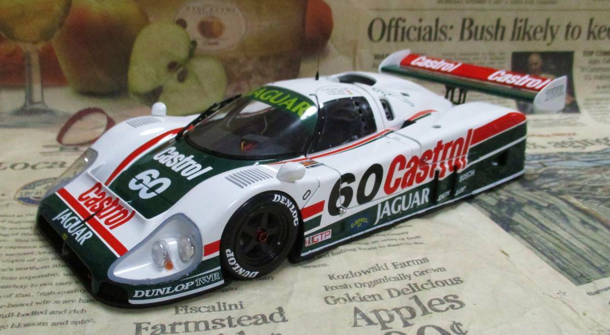 Out Of Print EXOTO 1988 Jaguar XJ-R9 D #60 Castrol 1/18 Out Of Print EXOTO 1988 Jaguar XJ-R9 D #60 Castrol 1/18