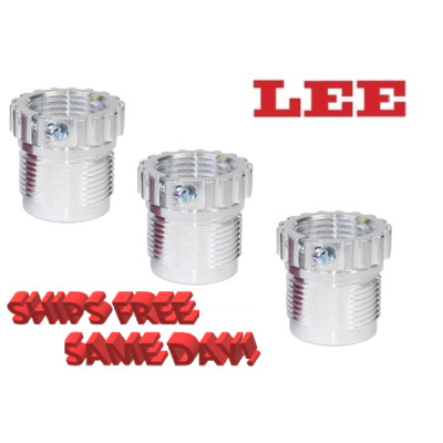 Lee Precision SILVER Spline Drive Breech Lock Bushings - 3 PACK!! NEW! # 90063