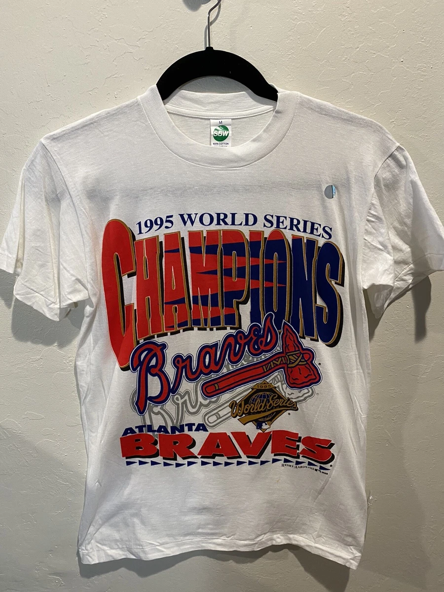 1995 braves world series sweatshirt