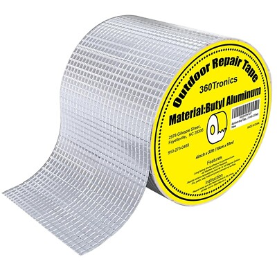 #ad #ad Super Waterproof Leak Tape Aluminum Butyl Repair Tape 4 in x 33 ft per Roll $24.97