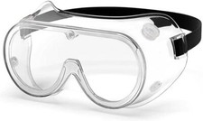 Pepe Anti Fog Safety Goggles EN166 Approved PPE, DIY, Lab - 2,5,10 Packs - NEW!