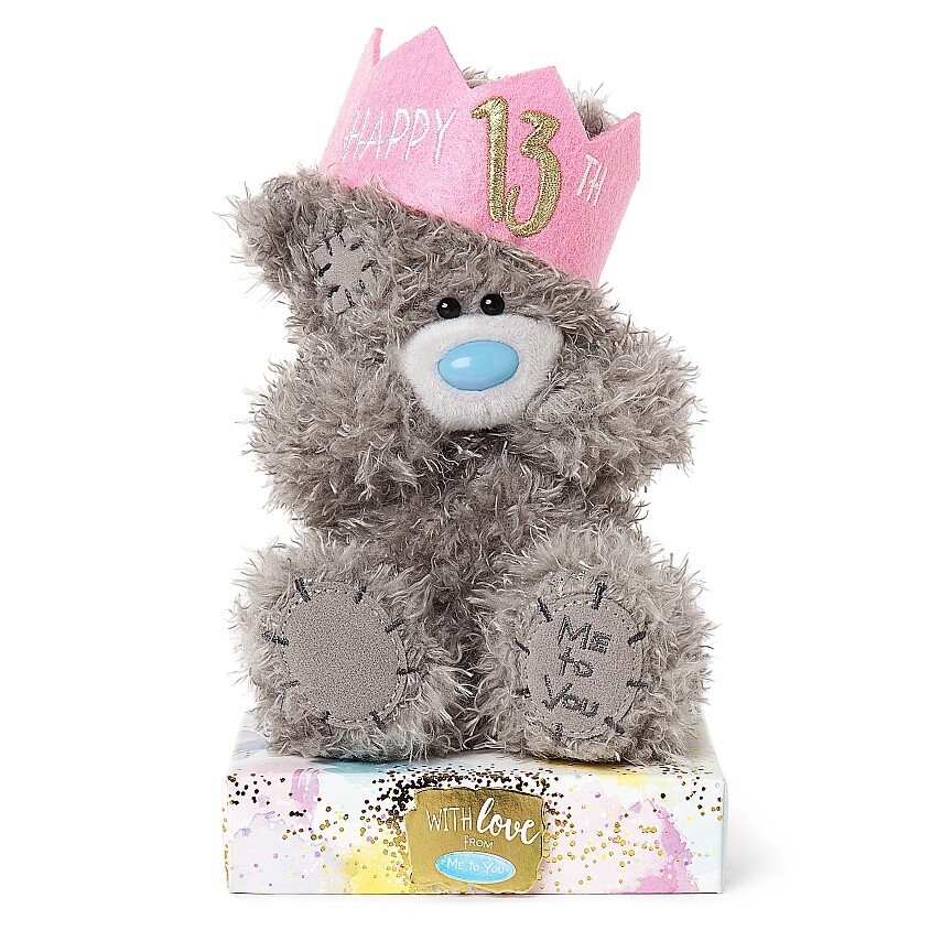 Me To You Tatty Teddy 21st Lightbox Bär - Offizieller Plüschbär Mit Sockel, 15 Cm