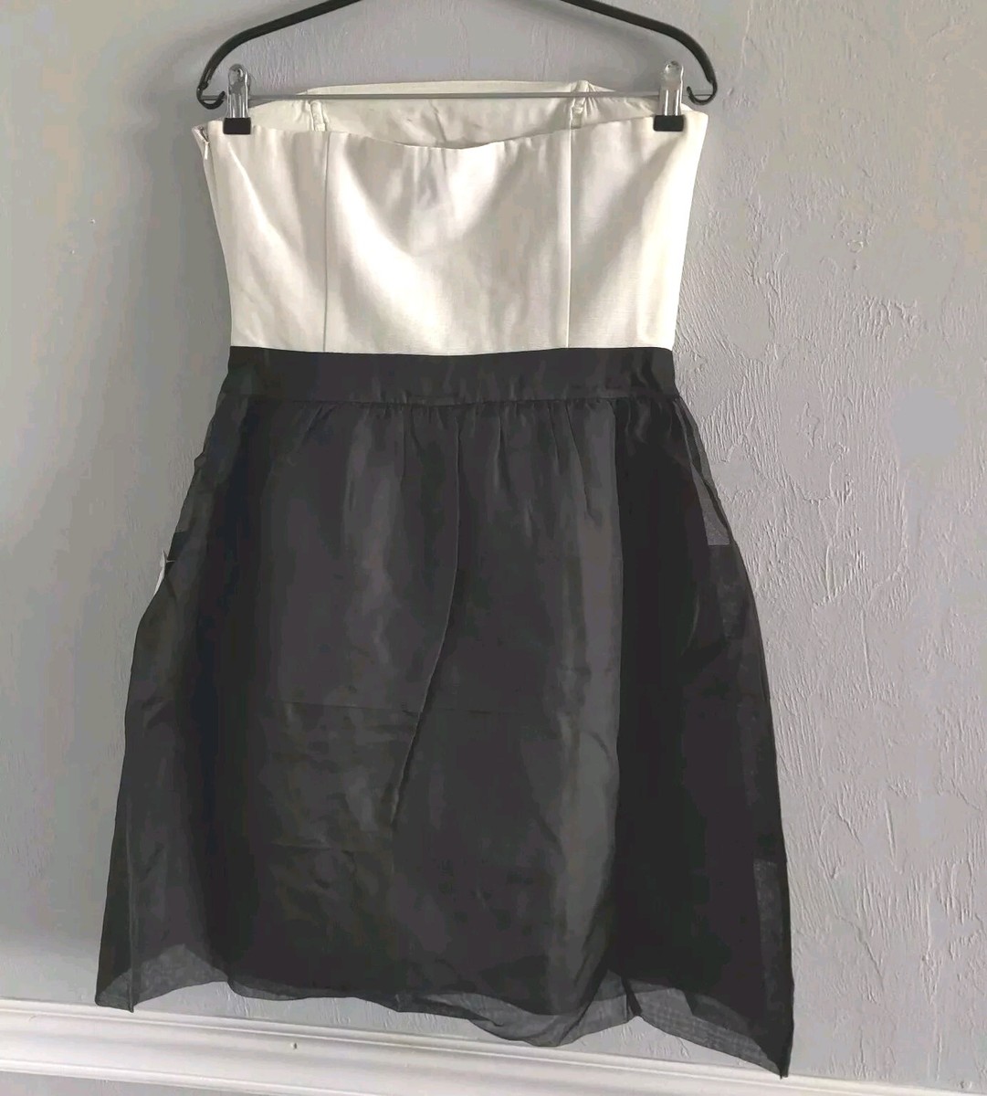 strapless dress white house black market Dark In Love - Sexy Witch Asymmetrical Long - Dress - Black - XS