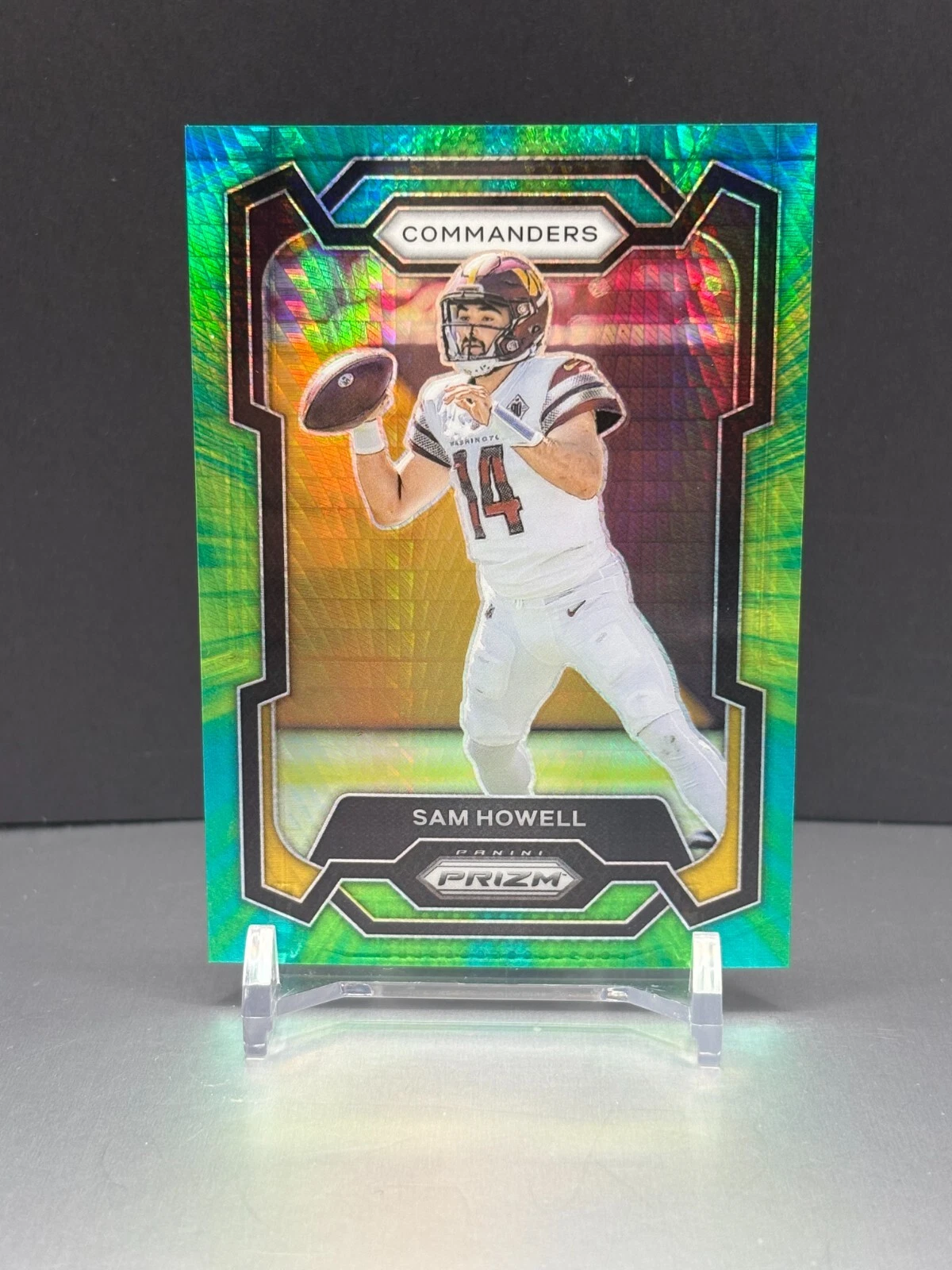 Sam Howell trading card