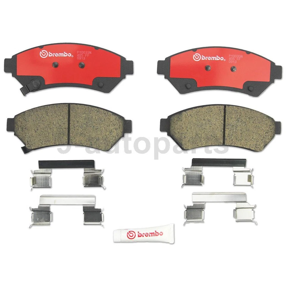 Rotores de freno delanteros Brembo OE pastillas de freno de cerámica para Chevrolet Uplander 2005 Foto 2 de 4