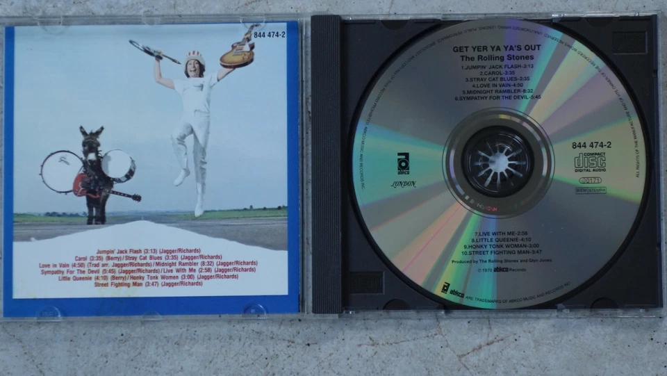 ROLLING STONES - Get Yer Ya-Ya's Out CD 1986 abkco 844 474-2 TOP NEW MINT - Bild 3 von 4