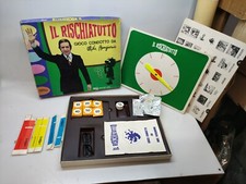 GIOCO da tavolo IL RISCHIATUTTO  EG 1970 Mike Bongiorno Vintage Non Completo