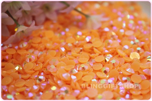 Pack of 50,000 Size 4mm RESIN FLAT BACK RHINESTONES DIAMANTE GLUEFIX CRAFT GEMS - Picture 52 of 64
