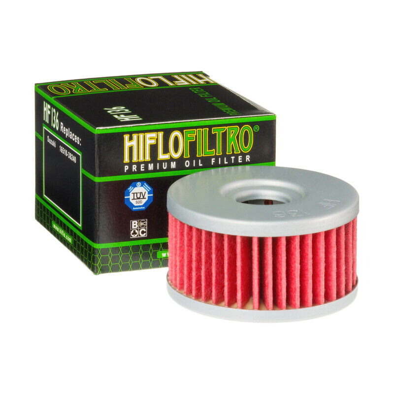 HIFLO Premium Oil Filter for 98-00, 09-19 SUZUKI TU250X TU 250X