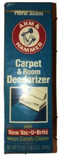 1970  s Sealed Floral Scent Arm Hammer Carpet and Room Deodorizer Cleaner