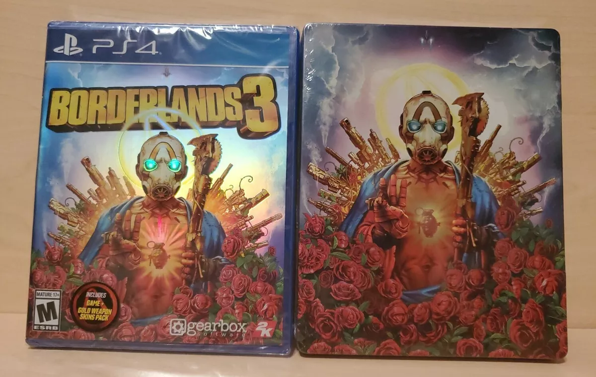 Borderlands 3 Steel Book Bundle 2 Set PlayStation 4 PS4