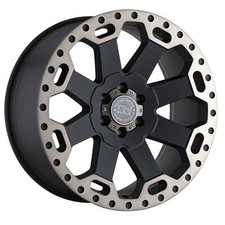 17 Inch Wheel Rim Tinted Black Rhino Warlord 17x9 -12mm Chevy Truck 1500 6 Lug