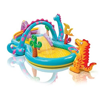 Intex Dinoland Inflatable Play Center, 119in X 90in X 44in, for Ages 2+ - 571...