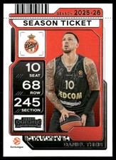 DANIEL THEIS 2025-26 Panini Contenders EuroLeague Season Ticket #65