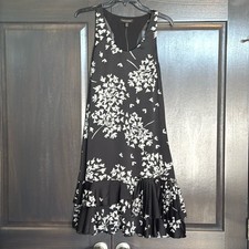 Banana Republic NWT Floral Racerback Dress size 8 Tall