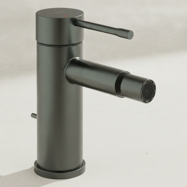 Grohe Einhand-Bidetbatterie Essence 24178_1 Hard Graphite GebüRstet 24178AL1-image