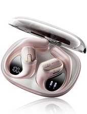 Open Ear Headphones 5.4 Bluetooth Sport Ear Buds with LED Digital Display IPX...