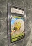2020 Pokemon, Champion's Path, #5/73 Eldegoss V, Holo Ultra Rare Graded 8 By CGC