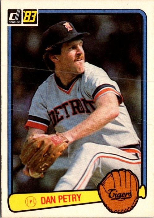 1983 Donruss #359 Dan Petry