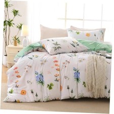 Duvet Cover King Size, King 104"x90" 04 - Multi Flower No Comforter 