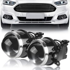 2pc 3.0 Fog Light Hid Bi-xenon Projector Lens Hilo H11 Led Retrofit For Valeo
