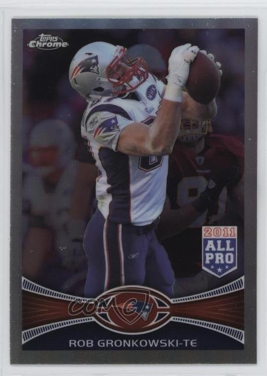 2012 Topps Chrome All-Pro Refractor Rob Gronkowski #12 1t2c