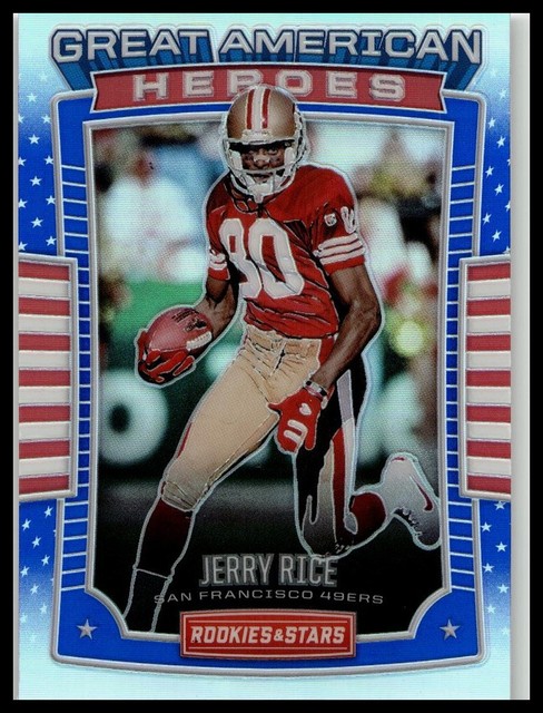 2017 Panini Rookies & Stars #11 Jerry Rice Great American Heroes