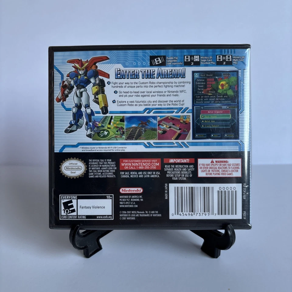 Custom Robo Arena (Nintendo DS, 2007), New/Factory Sealed - Image 2 of 4