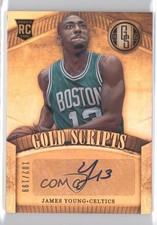 2014-15 Panini Gold Standard Gold Scripts 102/199 James Young #28 Auto 0q0