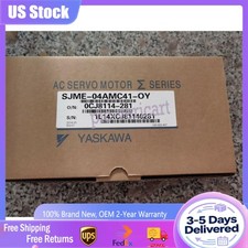 US FREE TAX  YASKAWA AC SERVO MOTOR SJME-04AMC41-OY SJME04AMC41OY