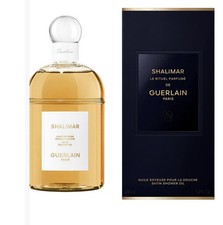 NIB GUERLAIN Paris Shalimar Le Rituel Parfume Satin Shower Oil 6.7oz