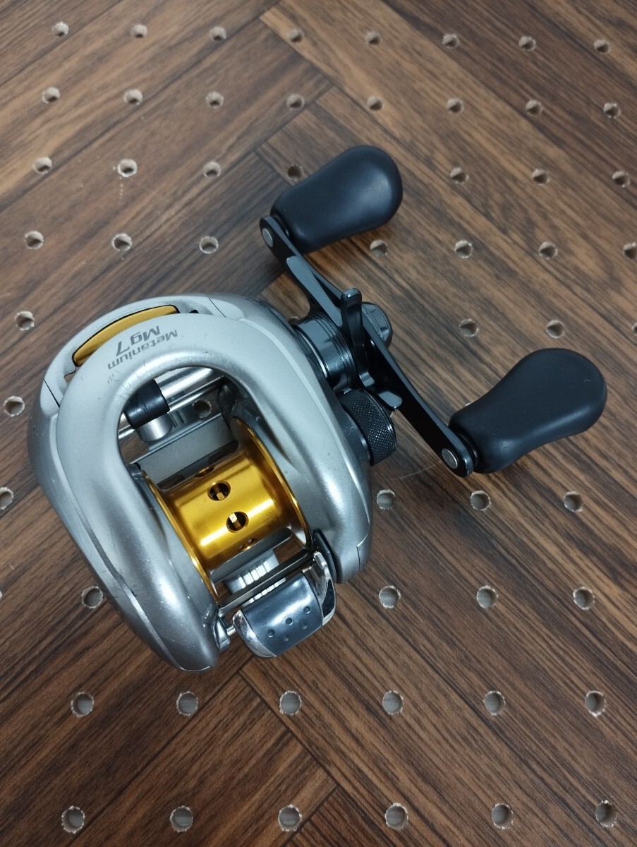 Shimano Metanium Mg7 Right Reel Used Smooth Fast Winding No