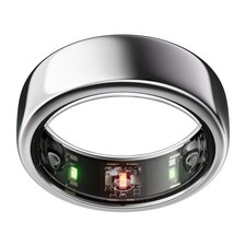 Oura Ring Gen3 - Horizon - Size Before You Buy - Size 8 - Brushed Titanium