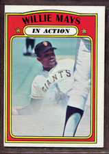Vintage Willie Mays Baseball Card Timeline: 1951-1974 132