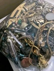 2 Pounds Jewelry Costume Vintage Mix LBS  necklaces bracelets pins rings etc lbs
